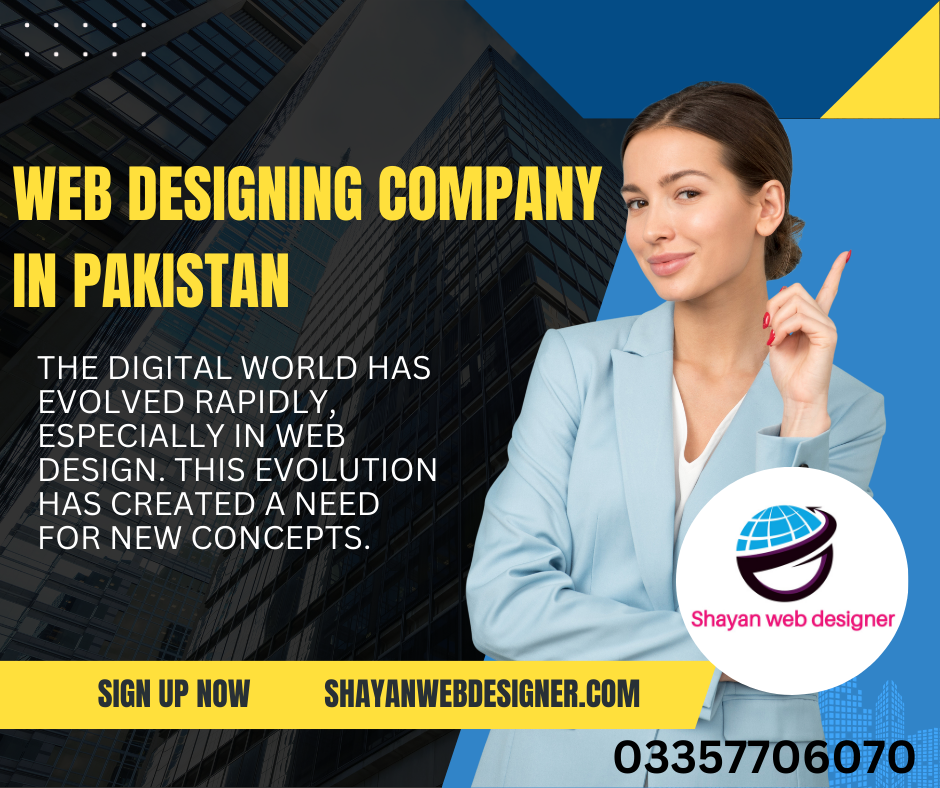 Web designing company in Pakistan